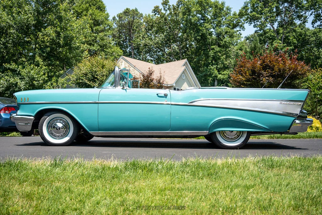 1957 Chevrolet Bel Air Convertible Restoration for sale